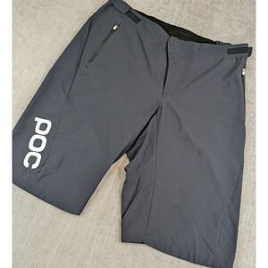 POC Cycling Shorts Mens XL Black Enduro Mountain Bike Essential MTB Performance